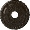 Ekena Millwork Kendall Train Station Medallion (Canopies up to 3 7/8"), 18 1/2"OD x 3 7/8"ID x 1"P, Stone Hearth CM18KDSHF - alternate 1